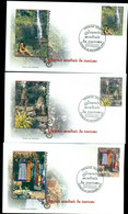 French Polynesia 2006 World Tourism Day 3xFDC - Storia Postale