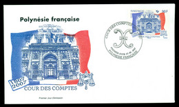 French Polynesia 2007 Audit Office Bicentenary FDC - Covers & Documents