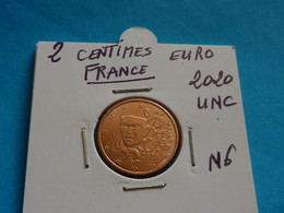 2 CENTIMES EURO  FRANCE 2020 Unc - N 6  ( 2 Photos ) - France