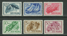 Trieste B STT - Vujna 1951 ☀ Sport 6v Set, MI 60/66 (complete Set) ☀ Mint Never Hinged ** - Mint/hinged