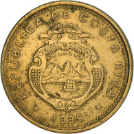 Monnaie, Costa Rica, 10 Colones, 1999, TB+, Laiton, KM:228a.1 - Costa Rica
