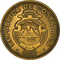 Monnaie, Costa Rica, 100 Colones, 2007, TB, Brass Plated Steel, KM:240a - Costa Rica