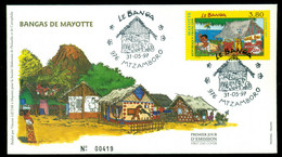 Mayotte 1997 La Banga FDC - Brieven En Documenten