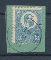 1871. Lithography 10kr Stamp MEDGYES - ...-1867 Prephilately