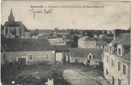 78   Guerville - Environs De Mantes -   Panorama Et Entree De La Ferme Des Blancs Manteaux - Guerville