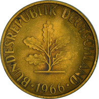 Monnaie, République Fédérale Allemande, 10 Pfennig, 1966, Karlsruhe, TTB - 10 Pfennig
