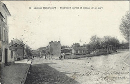 78  Hardricourt   -  Boulevard Carnot Et Montee De La Gare - Hardricourt