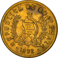 Monnaie, Guatemala, Centavo, Un, 1992, TTB, Laiton, KM:275.3 - Guatemala