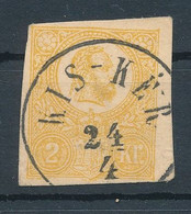 1871. 2kr Letter-card Cutout, KIS-KER - ...-1867 Prephilately