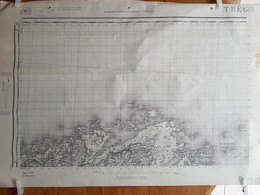 CÔTE Du TRÉGOR (Bréhat / Pleubian) - Carte IGN - Type 1889 Révisée En 1929 - Format 52 X 75 - Cartes Topographiques