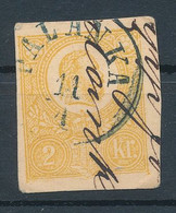 1871. 2kr Letter-card Cutout, PALANKA - ...-1867 Préphilatélie