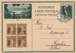 Suisse - Entiers Postaux - Carte Illustrée Rigi - De St Gallen Vers Hollande - 03/03/1931 - Interi Postali