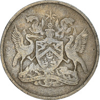 Monnaie, TRINIDAD & TOBAGO, 10 Cents, 1966, Franklin Mint, TB+, Copper-nickel - Trinidad & Tobago