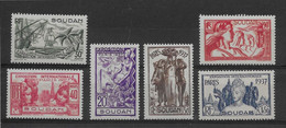 Soudan N°93/98 - Neuf * Avec Charnière - TB - Unused Stamps