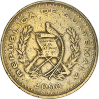 Monnaie, Guatemala, Quetzal, 2000, TB, Nickel-brass, KM:284 - Guatemala