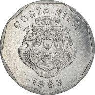 Monnaie, Costa Rica, 20 Colones, 1983, TB+, Stainless Steel, KM:216.1 - Costa Rica