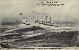 Themes Div Ref GG956 -bateaux - Bateau - Guerre 1914-18- Campagne D Orient - La Navarre Navire Hopital Francais - Sin Clasificación