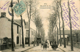 Blain * Avenue De La Gare * Attelage * Villageois - Blain