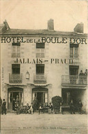 Blain * Devanture Façade Hôtel De La Boule D'or , JALLAIS PRAUD * Cpa Pub - Blain