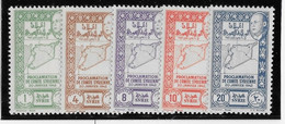 Syrie N°266/270 - Neuf ** Sans Charnière - TB - Unused Stamps