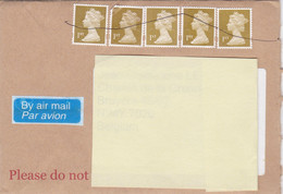 Cover By Air Mail Par Avion - Covers & Documents