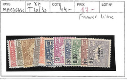 MADAGASCAR N° TAXE 20/30 ** FRANCE LIBRE - Timbres-taxe