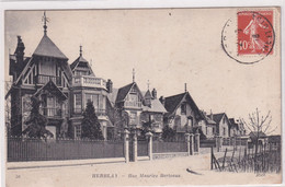 CPA  C67- HERBLAY-rue Maurice Berteaux-maisons - Herblay