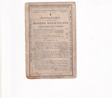 Doodsprentje / Image Mortuaire - Moeder / Zuster Mechtildis / Isabella Vermeersch - Anzegem 1814 / Oosterzele 1887 - Obituary Notices