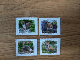 Satz Tiere Der Stadt, Set Animals In The City, Aus Bogen, From Sheet, Vollersttagstempel / Canceled First Day Full - Gebraucht