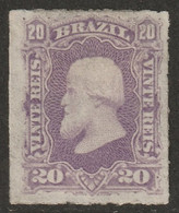 Brazil 1878 Sc 69 Mi 39 Yt 38 MH* Partial Gum - Nuovi