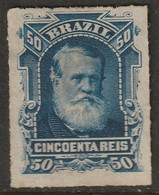 Brazil 1878 Sc 70 Mi 40 Yt 39 MNG(*) Toning - Ungebraucht