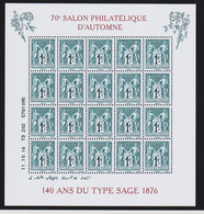 FRANCE - Bloc Feuillet N° F5094 Salon Philatélique D'Automne - Timbres N° 5094 Et 5095 - Neuf** - Mint/Hinged