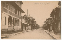 CPA - CAYENNE (Guyane) - Rue Christophe Colomb - Cayenne