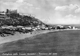 Cartolina Castiglione Della Pescaia Panorama Dal Mare 1957 Tassata (Grosseto) - Grosseto