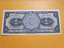 MEXIQUE MEXICO 1 PESO 22-VII-1970 SERIE BIO UNC P-59l.2 - Mexico