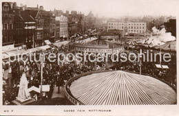 NOTTINGHAM GOOSE FAIR OLD R/P POSTCARD NOTTINGHAMSHIRE - Nottingham