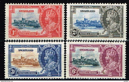 SWAZILAND (1935 Sg#21-24 Silver Jubilee) MNH SuperB Cat.Val. £ 18.00 - Swasiland (...-1967)