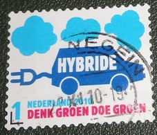 Nederland - NVPH - 2732 - 2010 - Gebruikt - Denk Groen - Doe Groen - Hybride Auto - Oblitérés