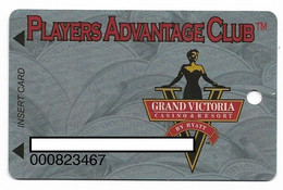 Grand Victoria Casino, Elgin, IL  Older Used Slot Or Player's Card, # Grandvictoria-7 - Casinokarten