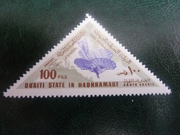 Qu'aiti State In Hadhramaut - Otto Lilienthal - Germany - Val 100 Fils - Postage - Multicolore - Neuf - - Yemen