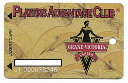 Grand Victoria Casino, Elgin, IL  Older Used Slot Or Player's Card, # Grandvictoria-8 - Casinokarten