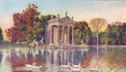 AK Roma - Villa Umberto - Giardini Del Lago - Tempietto (58066) - Parques & Jardines