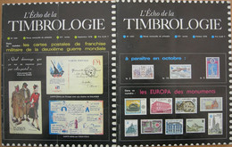 REVUE L'ECHO DE LA TIMBROLOGIE Année 1978 (n° 1491, 1492) - Français (àpd. 1941)