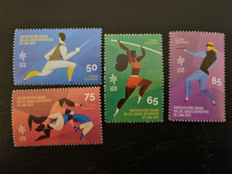 CUBA  NEUF 2019// JEUX SPORTIFS 50,65,75,85c// 1er Choix// - Unused Stamps