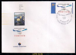 ARGENTINA 1997 GJ 2827 BS AS CANDIDATA SEDE OLIMPICA - Briefe U. Dokumente