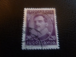 Jyrocnabnja - Yugoslavija - Roi Alexandre - Val 20 D - Violet - Oblitéré - Année 1932 - - Used Stamps