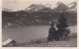 Lac De Charmey (de Montsalvens). Carte-photo - Charmey