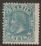 Brazil 1885 Sc 88 Mi 57 Yt 60 MNG(*) Small Thin/crease - Nuovi