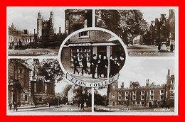 2 CPSM/pf WINDSOR (Angleterre)  Eton College, Multivues / Chapel From N.E...I527 - Windsor