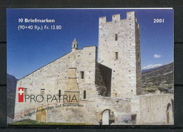 2001, Schweiz, MH 0-121, Gest. - Markenheftchen